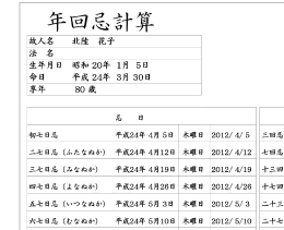 香典記帳システム 記帳の達人 自動車整備業システム ソフトウェア開発 北陸システムセンター