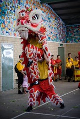 Lion dance - Lift stunt