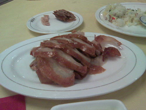 Peking Duck at Quanjude Roast Duck Restaurant in Beijing