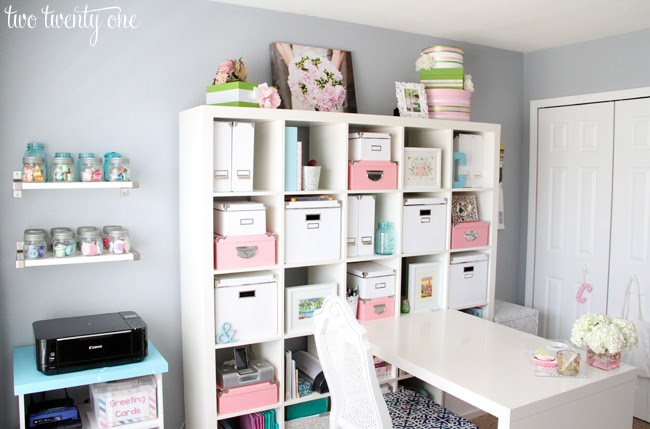 Home Office Makeover Reveal - Two Twenty One