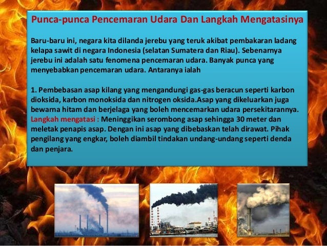Pencemaran udara