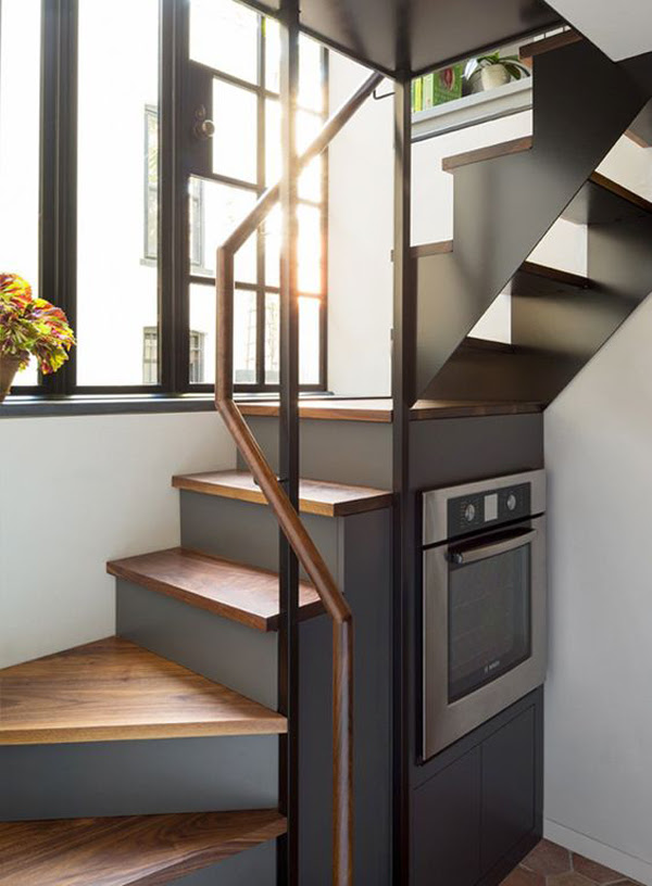 25 Awesome Staircase Design For Small Saving Spaces | HomeMydesign