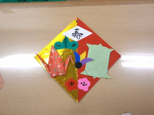 お正月飾り 作成 くりはら日記 座間市 介護施設 社会福祉法人 敬心会 栗原ホーム