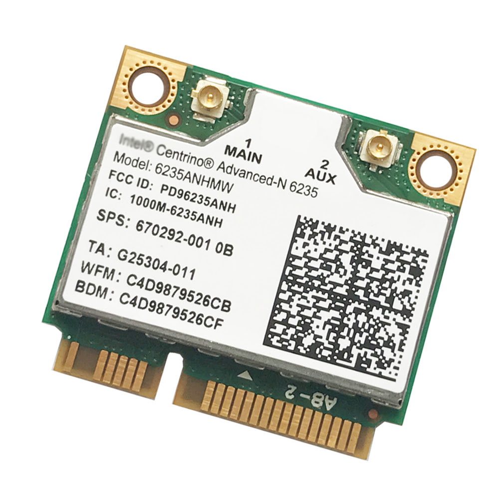 Wireless Lan Network Card For Intel Centrino Advanced-n 6235 6235anhmw  6235an Bt4.0 Mini Pci-e 2.4g/5ghz Built In Wifi For Pc - Buy Pcie Network  ...