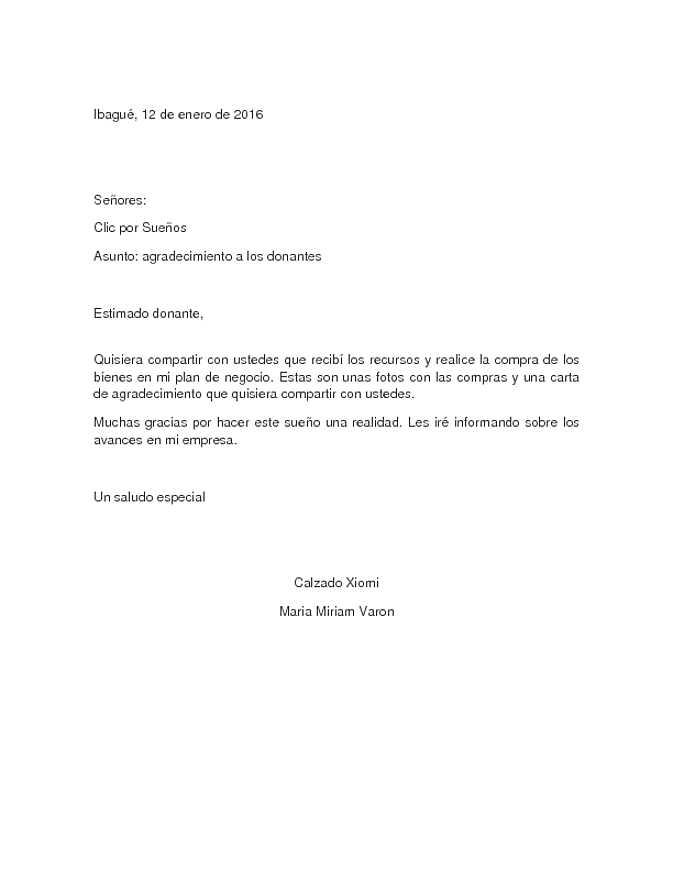 Donacion Carta De Agradecimiento A Una Empresa  Best Buy Cedar Wood