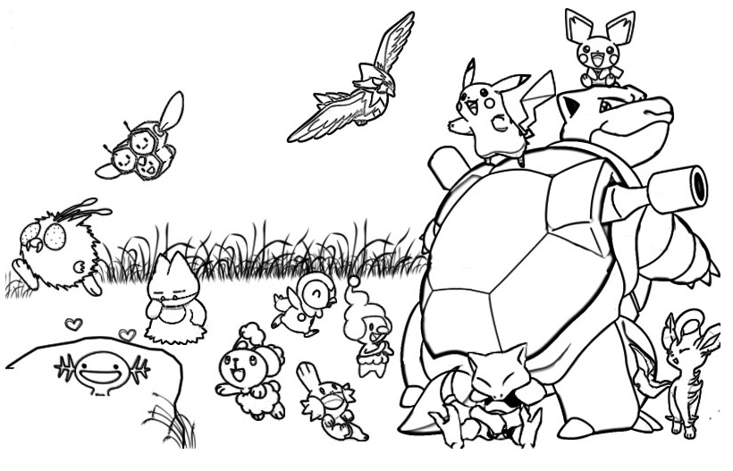 Download Pokemon Coloring Pages Pdf at GetColorings.com | Free ...