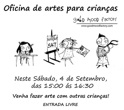 Art workshop for kids by good mood factory