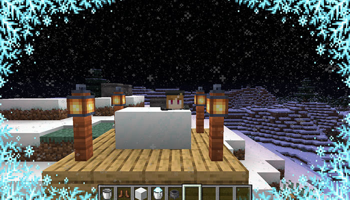マイクラ 凍結 を引き起こす 粉雪 の特徴や凍結の回避方法 マイクラモール