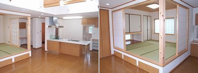 全館暖房 仕切りが無いほど快適になる空間