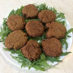 Фалафель в панировке из  клетчатки