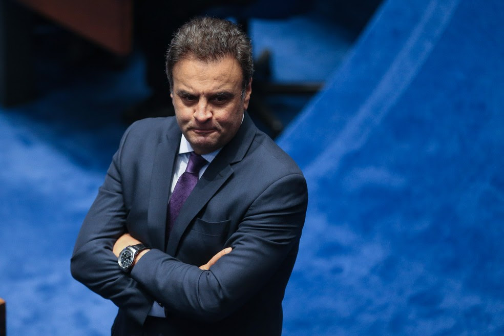 O senador afastado Aécio Neves (PSDB-MG) (Foto: Fabio Pozzebom/Agência Brasil)