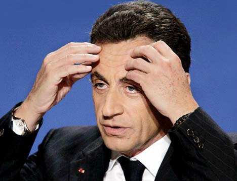 Now it's SARKOZY (