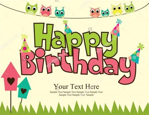 Design personalized birthday cards with free templates. free 18 printable birthday cards in psd vector eps