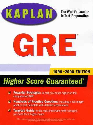 Kaplan Gre Exam 2000 2001 Gre Kaplan