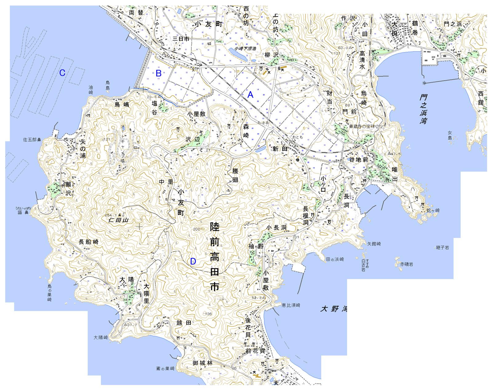 日本の地理 地図記号 地図の見方 まいにち一題 中学受験過去問題研究