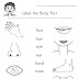 identify and match the body parts worksheets pdf body parts - printable body parts worksheet | body parts worksheets for kindergarten pinterest
