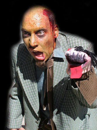 pictures of zombies faces. his audience quot;zombies,quot;