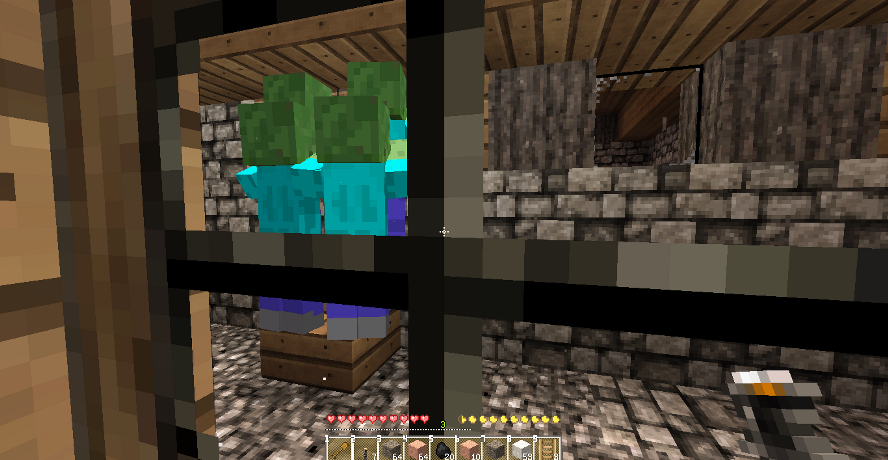 村はこの私が守ります そろそろminecraft