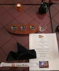Sake Pairing Dinner at Japon Bistro