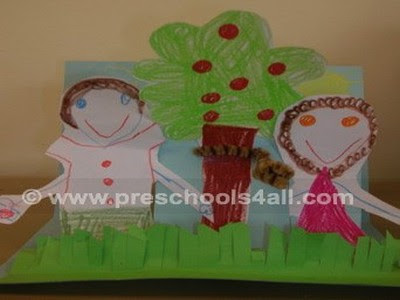 Kids Bible Crafts The Adam And Eve Story