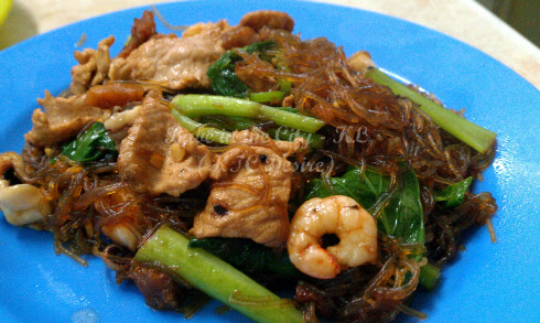 fried glass noodle