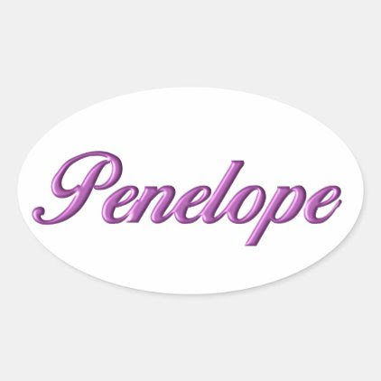 Penelope sticker name
