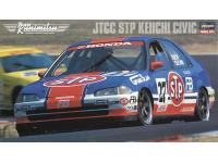 Hasegawa 1/24 JTCC STP KEIICHI CIVIC (20369) English Color Guide & Paint Conversion Chart - i0