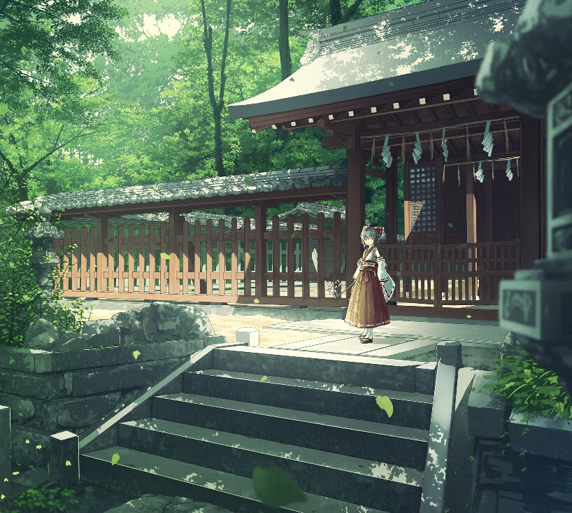 博丽神社图片 万图壁纸网