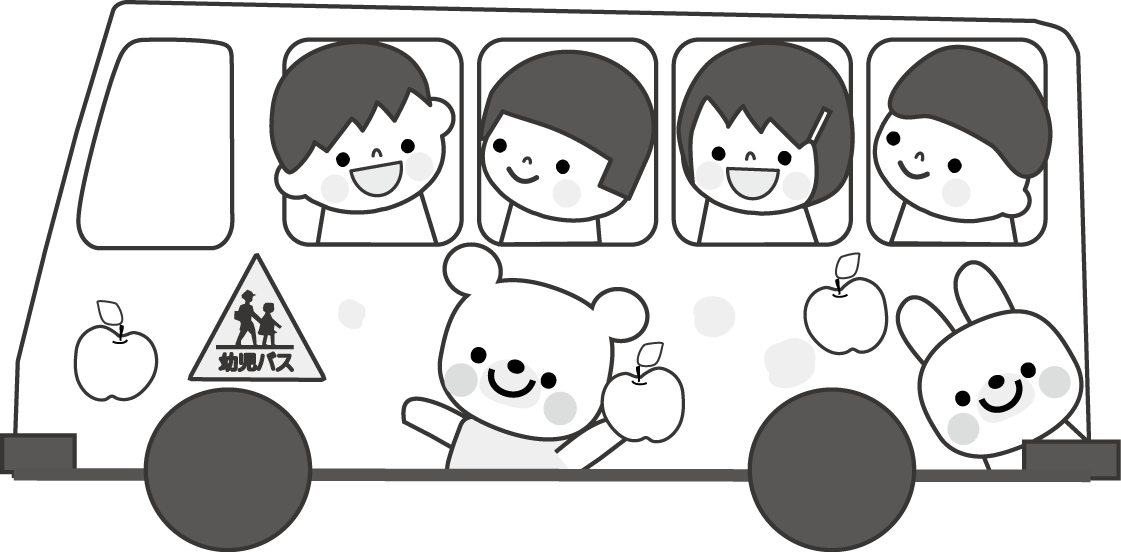 園バスのイラスト 無料イラスト フリー素材