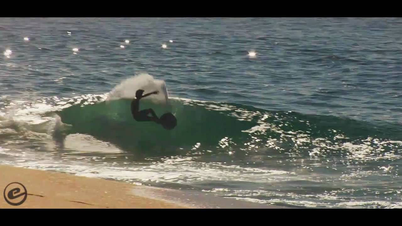 Pro skimboarders -