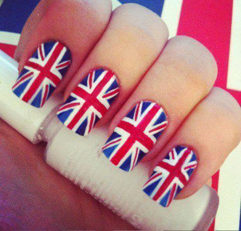british flag, london, nail, nail art, uk