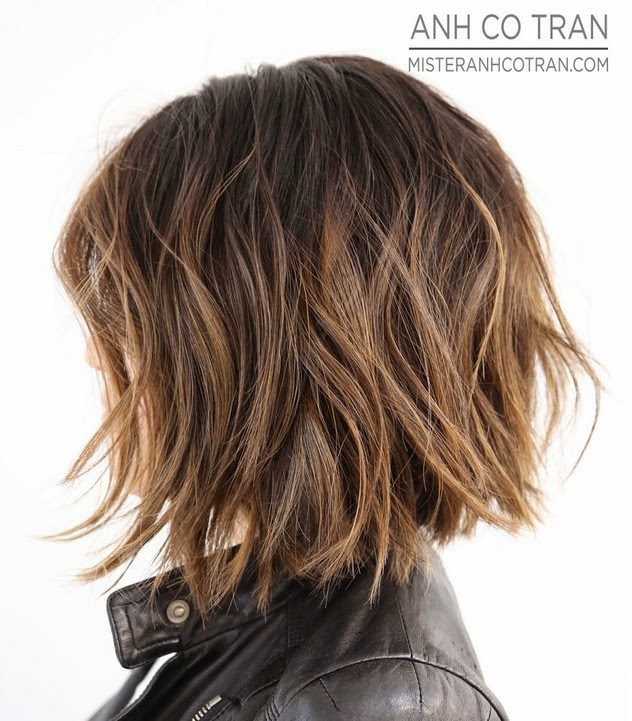 bob haircut thick hair