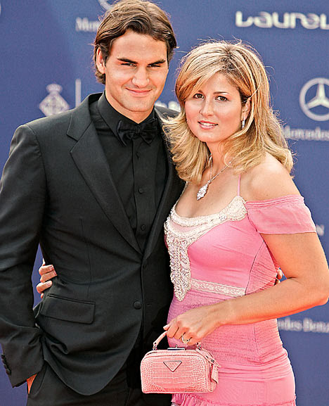 roger federer with girlfriend