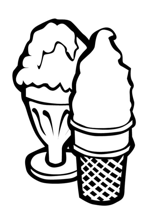  free printable ice cream coloring pages for kids