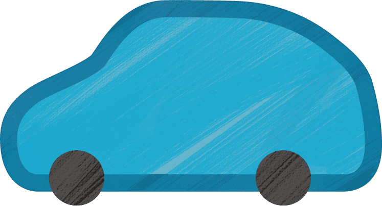 車イラスト 普通乗用車 マークやフレームに 可愛い無料イラスト素材集