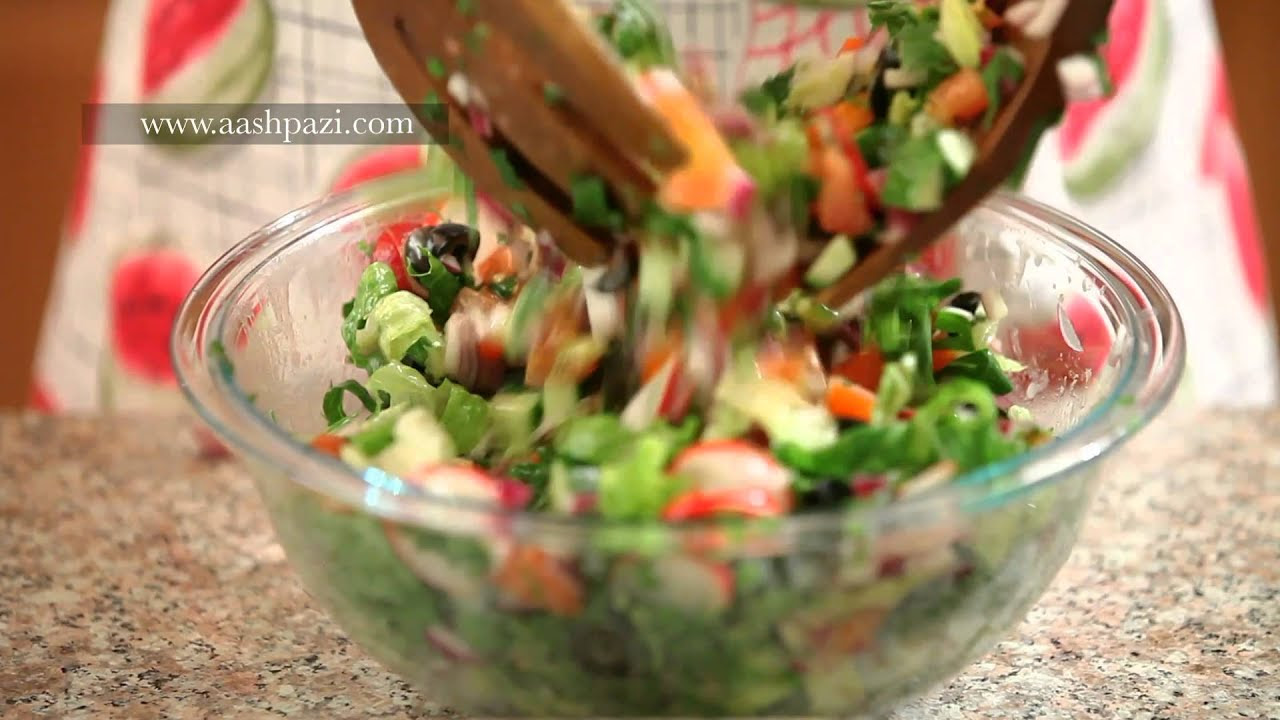 Fattoush Salad (Healthy Salad) recipe - YouTube