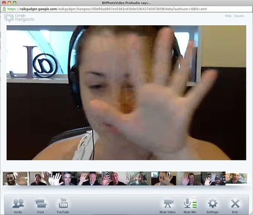 My First 10 Person Google Plus Hangout by stevegarfield