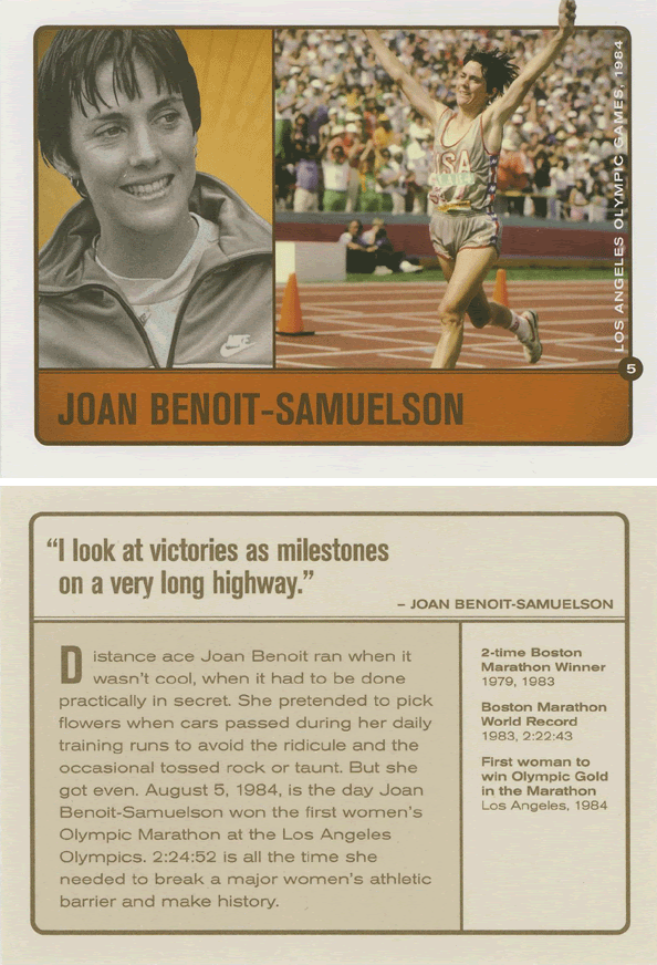 Track And Field And Road Racing Trading Cards