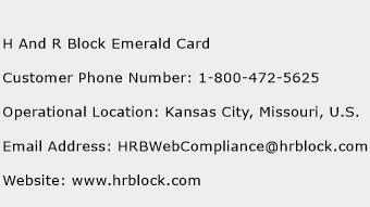 Emerald card customer service number