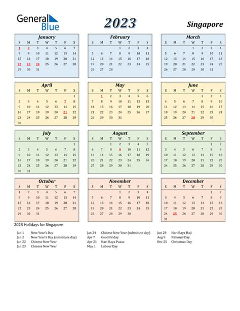 The month calendars are available in multiple styles . 2023 singapore calendar with holidays