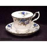 Royal Albert Moonlight Rose Cups & Saucers