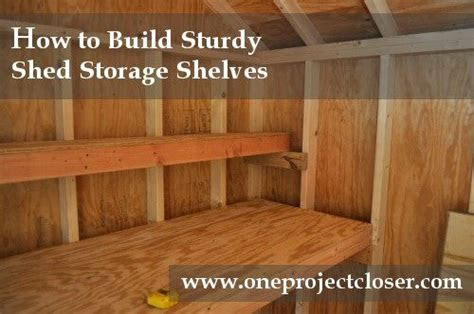 shed shelving ideas pinterest shead ideas