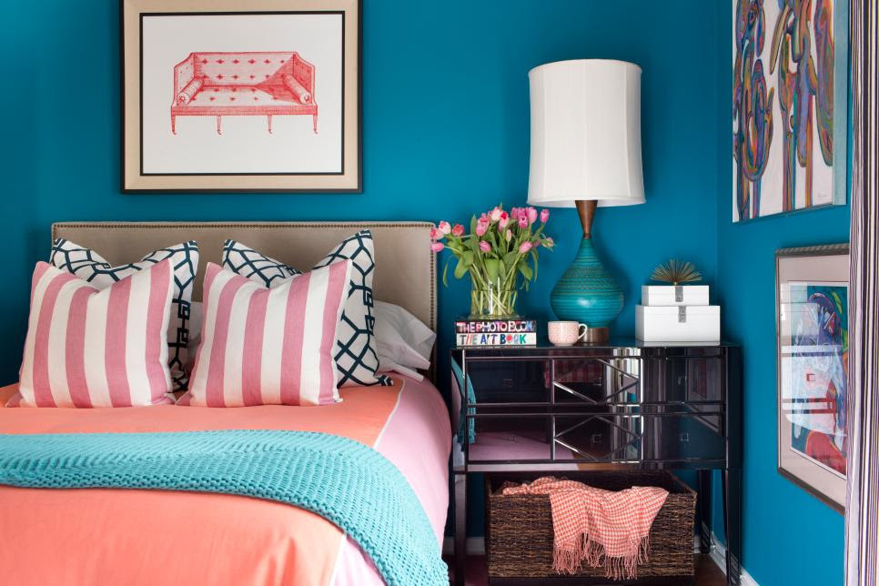 Coral And Teal Living Room Decor