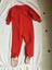 EDEN-TOYS-PADDINGTON-BEAR-boy-3T-Red-footie-pj-blanket-sleeper-football-VTG-USA