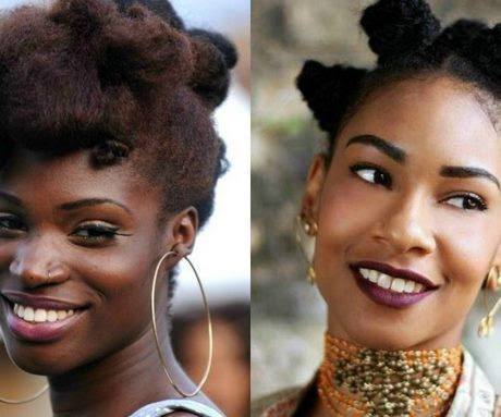 Coiffure cheveux nappy