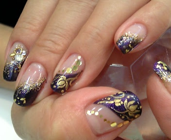 蓮 ﾌﾗｯﾄｱｰﾄ ネイルサロン ネイル ドゥ ネイリストブログ2