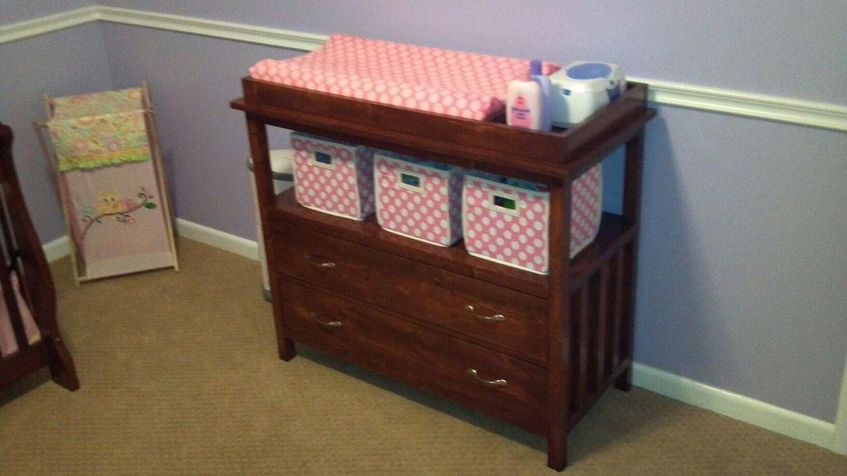 Ana White Small Dresser/Changing Table - DIY Projects
