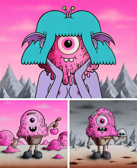 "Vivid Visions" group art show featuring Arbito, Buff Monster, Martin Ontiveros, Oliver Hibert and others!