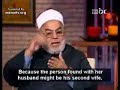 Video In Egyptian adultery law, a HUSBAND can KILL his WIFE: these 'scholars' here say so'