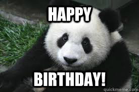 Happy Birthday Panda Bear Birthday Quickmeme